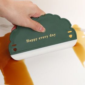 Creative Bathroom Mirror Cleaning Cloud Wiper (Color: Green)