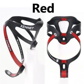 Porte Bouteille En Fibre De Carbone XXX Super Leger 2 Pieces, Accessoires De Velo Avec Emballage, Finition Mate, 6 Couleurs (Color: Red)