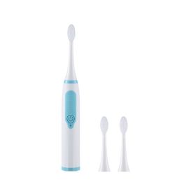 Electric Toothbrush Travel Household (Option: Blue Bruch Head X3)