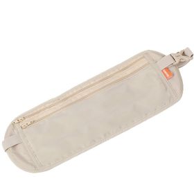 Outdoor Sports Running Personal Multifunctional Id Bag (Option: Khaki-34X13CM)