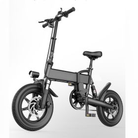 14 Inch Electric Bicycle Lithium Electric Bicycle (Option: 36V7.8AH-Black)