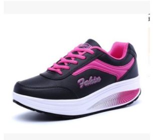 Wholesale Women's Sports Shoes Low-top New Style Shaking Women's Shoes Low-top Casual Sports Women's Shoes Manufacturers Foreign Trade (Option: Black-42)