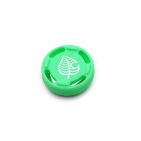 Creative Cute Handle Silica Gel Key Cap (Option: Leaf Green)