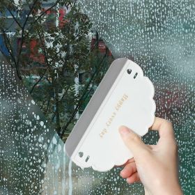 Creative Bathroom Mirror Cleaning Cloud Wiper (Color: White)