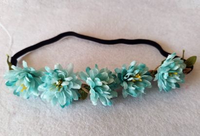 Headband Wedding Photography Children Performance Ornament (Option: 12 Green)