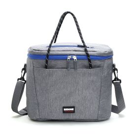 Outdoor Thermal Car Refrigerator Portable Large Capacity Ice Pack (Option: Gray-18L)